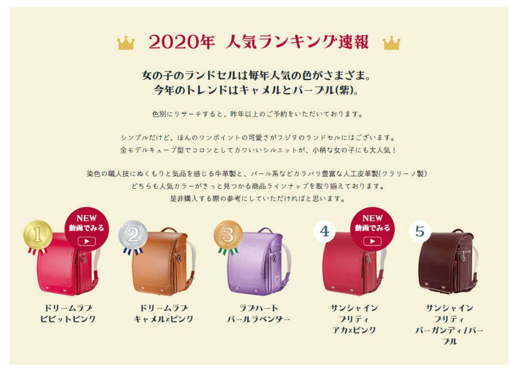 鞄のフジタ ランドセル 金額 安い